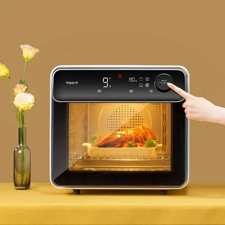 TOKIT/厨几厨几智能电烤箱家用32L一体台式多功能大容量家用烤箱