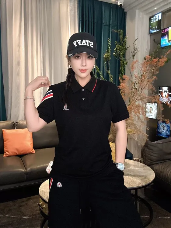 【JDKJ】潮品轻奢高端气质百搭休闲男士夏季Polo套装T003