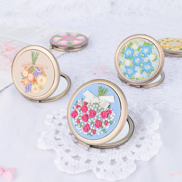 2025年冬季款苏绣刺绣包成人初学者带绣化妆DIY礼物