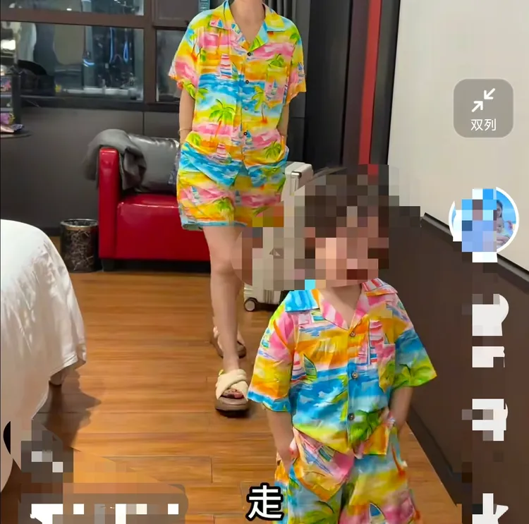 海南三亚一装男女夏季薄款夏威夷印花海南沙滩服套装岛服套装
