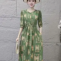 C2271女装连衣裙气质时尚夏季休闲百搭中长款裙子