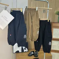 【巴*豆】KZ-238  品牌撤柜 休闲洋气时尚宽松休闲长裤百搭韩版