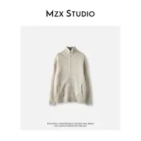 MZX 秋季拉链长袖彩点色纺纱外套上衣 WT10775-P