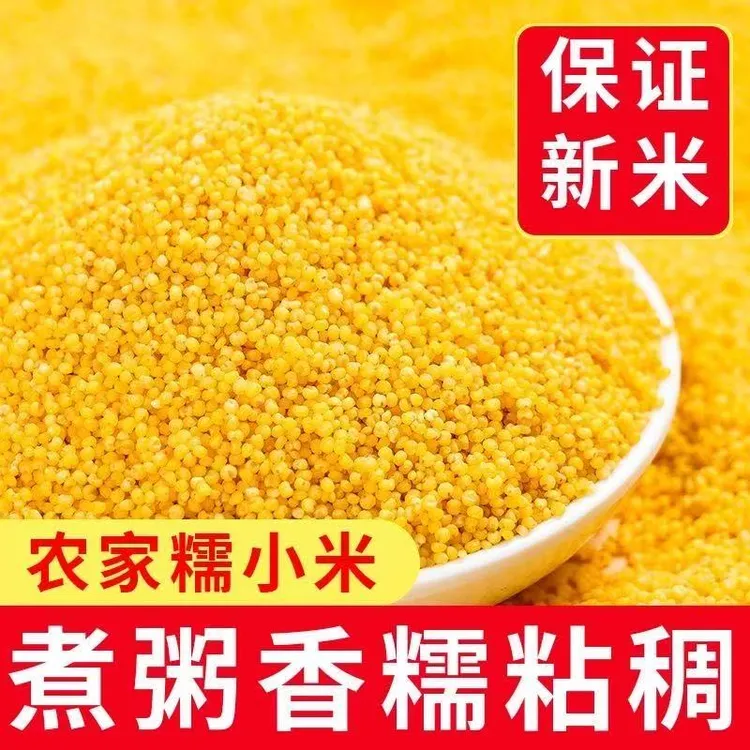 【2025年现磨新米】新鲜正宗山西黄小米食品早餐熬粥优质农家杂粮