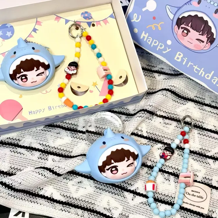 【正品代购】肯德基联名孙颖莎彩色蓝色手链耳机包周边收藏纪念礼品