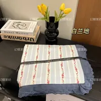 幻蝶家纺 热卖爆款 法式花边工艺款全棉双人被套-床盖同款被套