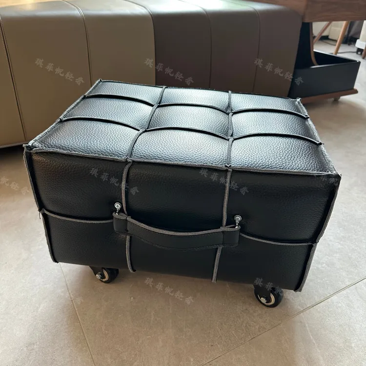 轻奢城堡滑滑凳客厅沙发凳创意简约小坐墩家用矮凳换鞋凳