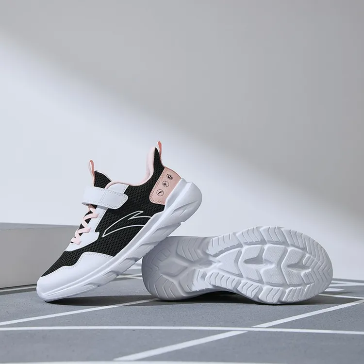 安踏儿童男女大童跑鞋2025春夏新款透气舒适青少年网面轻便运动鞋