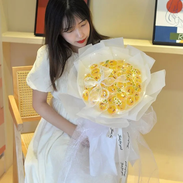 六一儿童节diy手工材料包果冻花束零食生日小礼物创意送女朋友