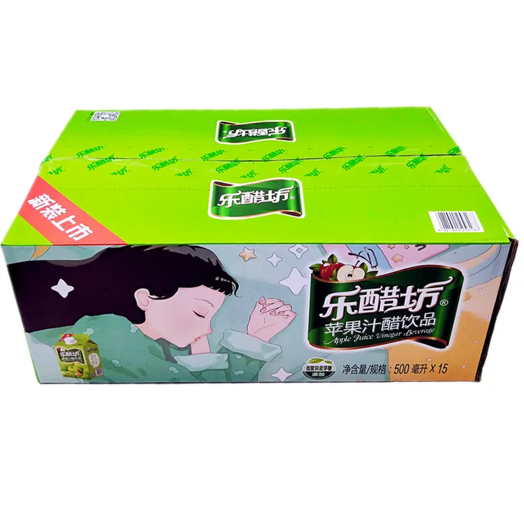 新货乐醋坊苹果汁醋饮品15瓶整箱批发浓缩果汁健康饮料低糖苹果醋
