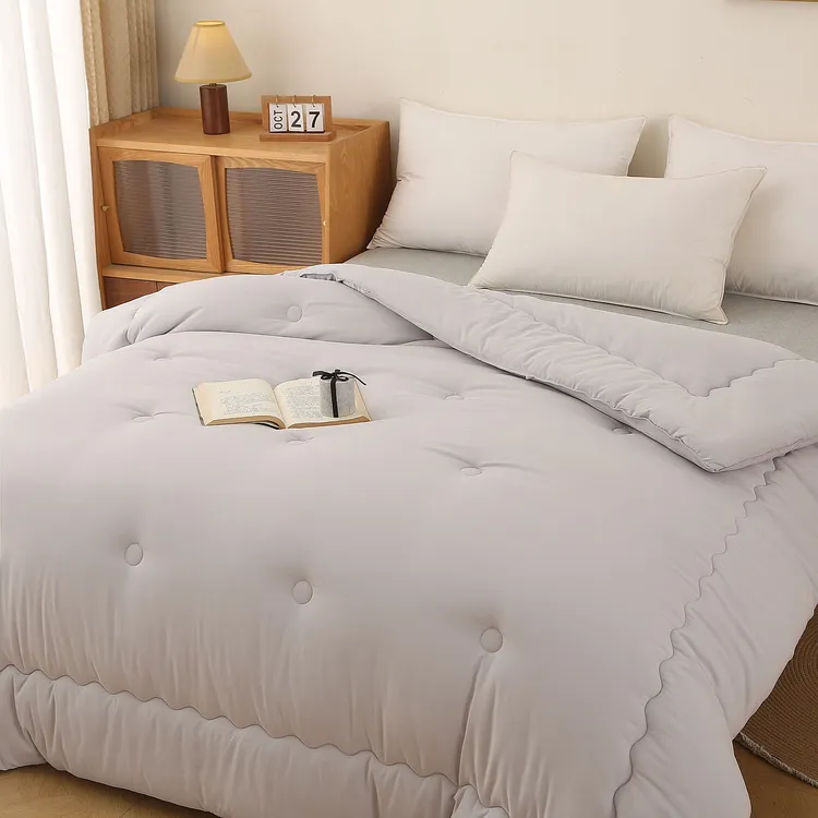 雅利娜绗缝大豆被深睡眠被子棉被大豆被被芯秋冬被超柔软冬季保暖