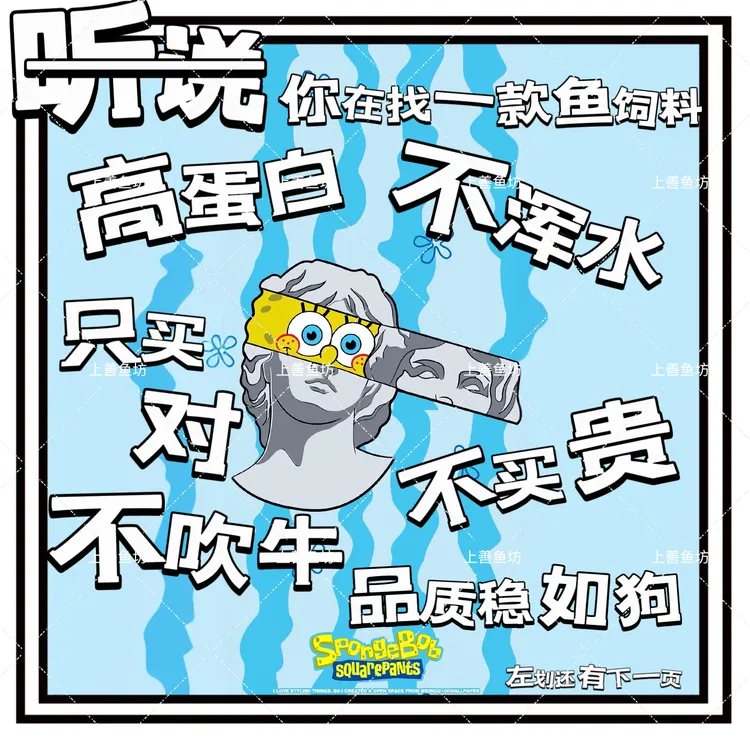 观赏鱼饲料高蛋白不浑水发色催体