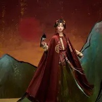 十三余小豆蔻儿[朱雀南归-成都博物馆联名]双面穿复原汉服斗篷女