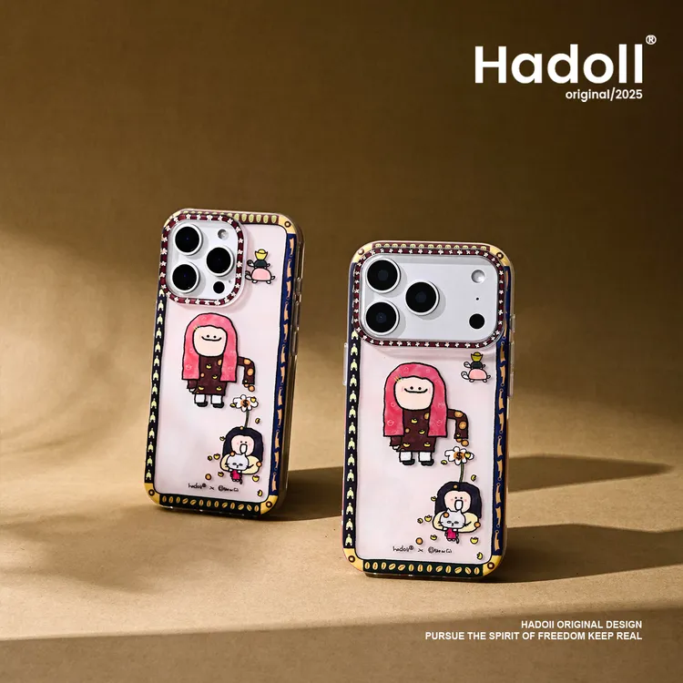 HaDoii原创有钱花iPhone17/16/15Promax手机壳适用苹果艺术家联名