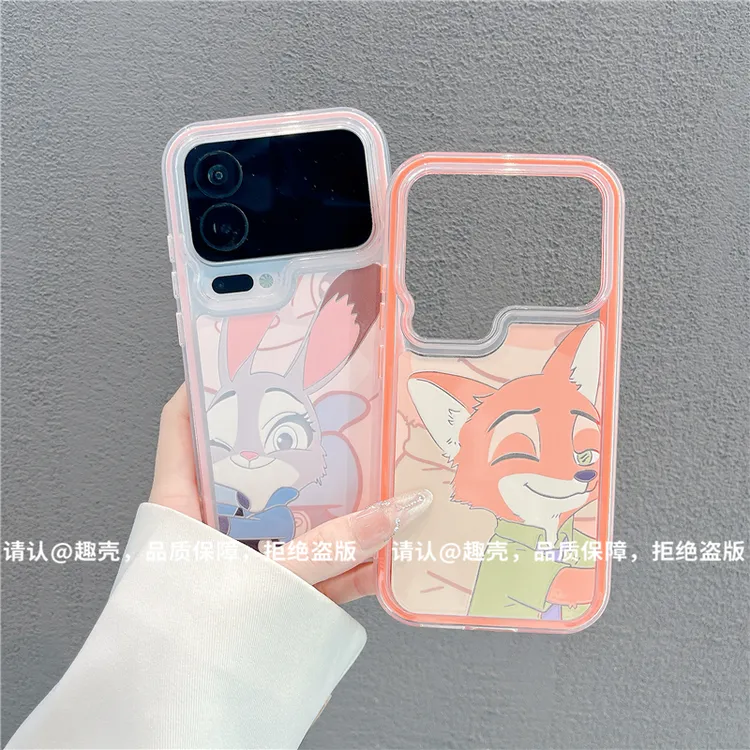 三合一炫彩适用苹果iPhone17/华为荣耀/OPPO/VIVO/小米手机壳爆款