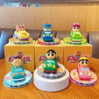蜡笔小新卡丁车大漂移系列摆件盲盒