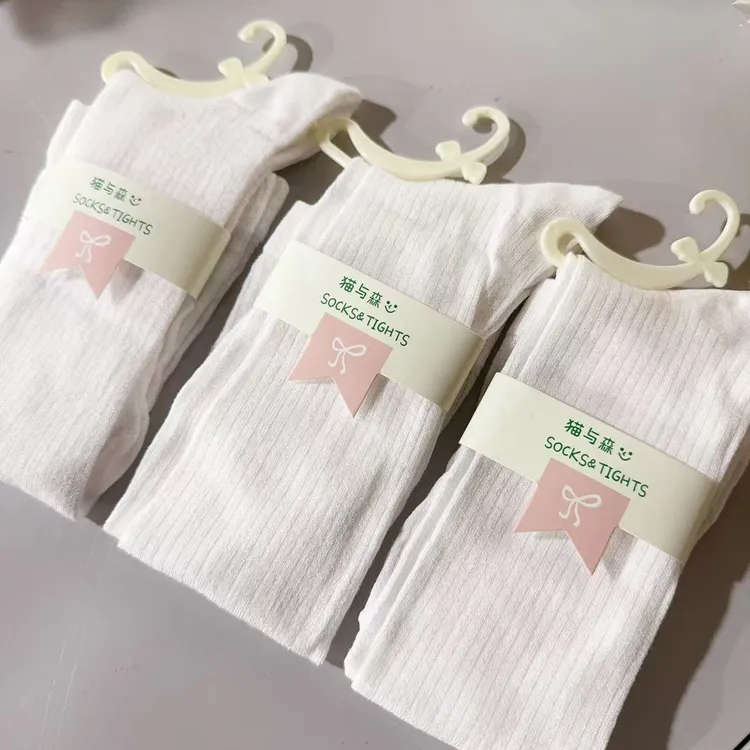 猫与森小腿袜春季夏季薄款