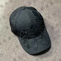 （浮雕花朵鸭舌帽）休闲百搭鸭舌帽