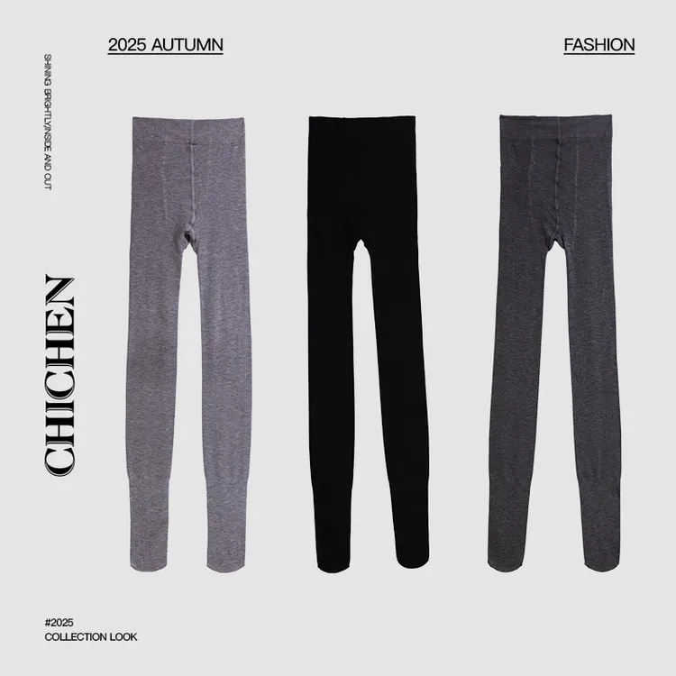 CHICHEN-缪系打底袜-微透感连裤袜