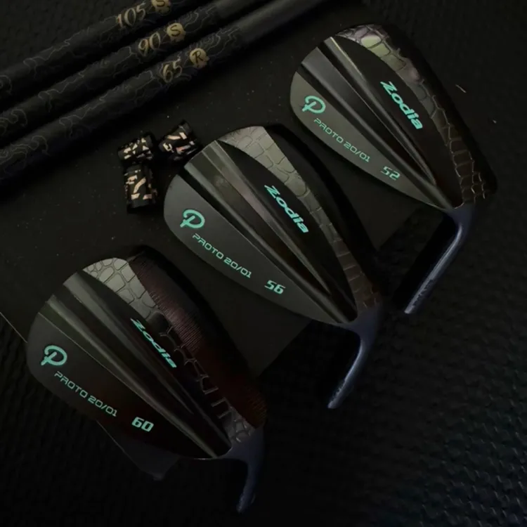 ZodiaProto01黑色鳄鱼纹挖起租52、56、60三支一组搭配SF递进杆身