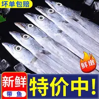【请吃1斤】东海野生整条油带鱼 肉质鲜嫩可清蒸 到手5斤F