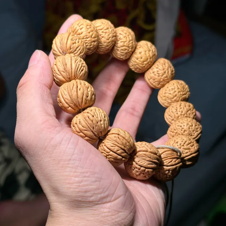桃核珠串精品桃核开口笑磨盘 尺寸可选