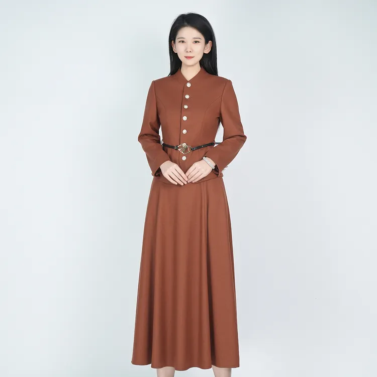 浒城古娘手工高定中式优雅气质墨瑶套装HCSS050662+HCSS050663