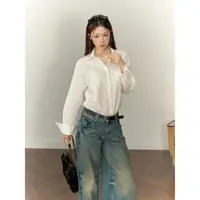 一颗小野莓【9/25 20:00上新 喜欢请加购】小众内搭衬衫女BC610298S