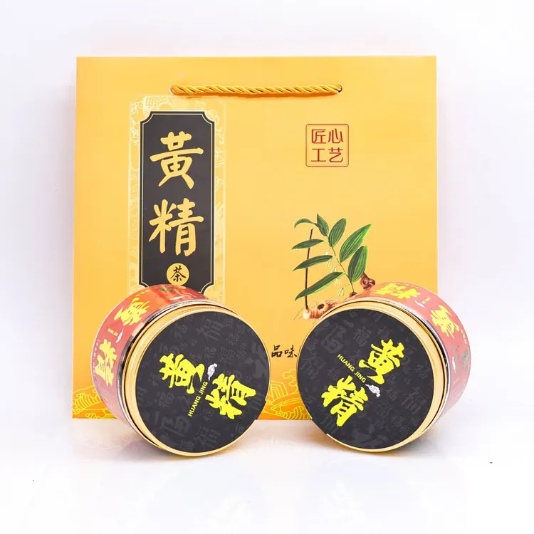 贵州农品黄精九蒸九晒泡水煲汤倒苗黄精老虎姜