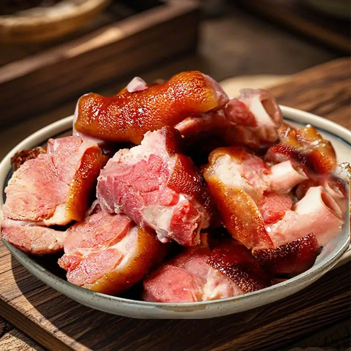 腊猪脚米糠腊肉湖南特产烟熏腊肉正宗家乡特产腊味腊猪蹄