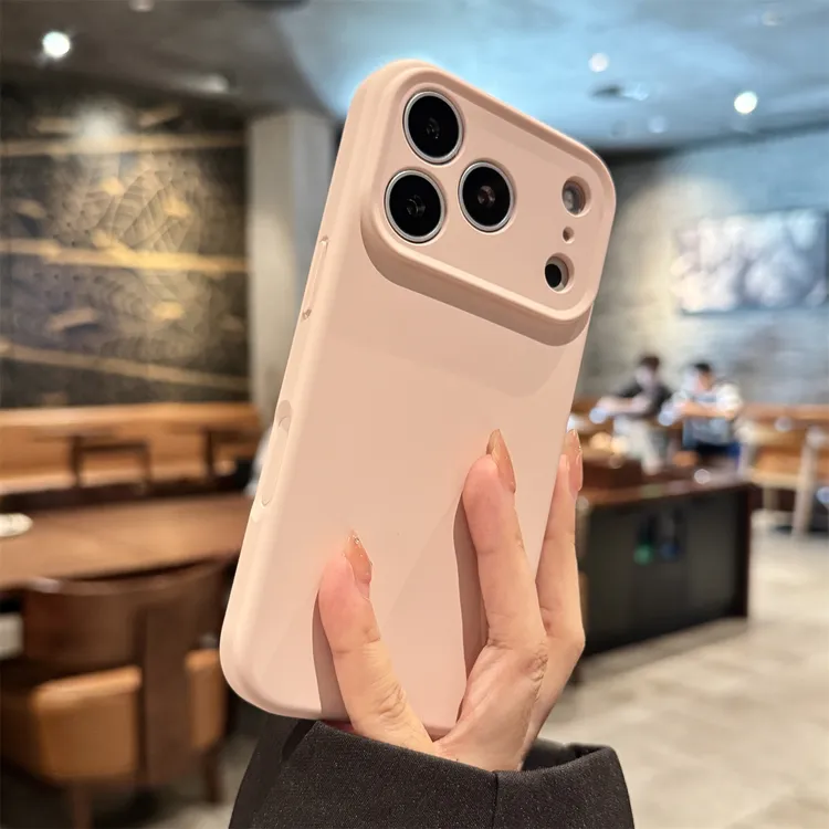 液态硅胶适用苹果17promax手机壳新款彩绘iphone16pro小众高级15