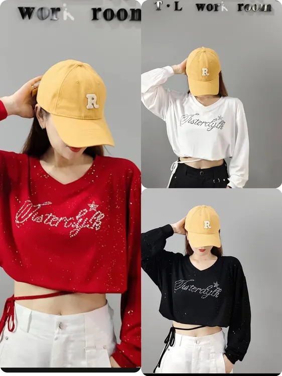 纤瑞雪535款莫代尔T恤