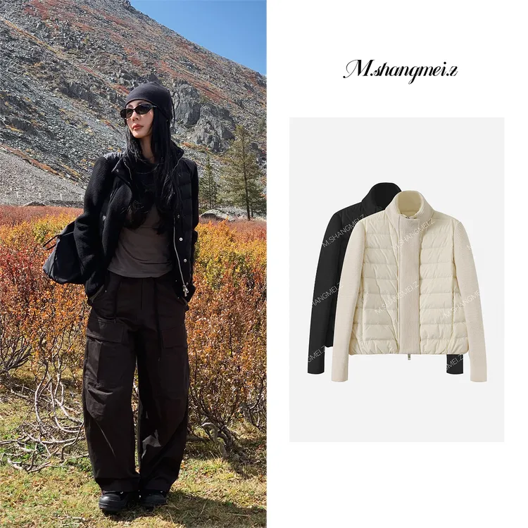 M.SHANGMEI.Z/沐熙【绒感拥抱】美大哥亲肤运动风羽绒服外套X092992