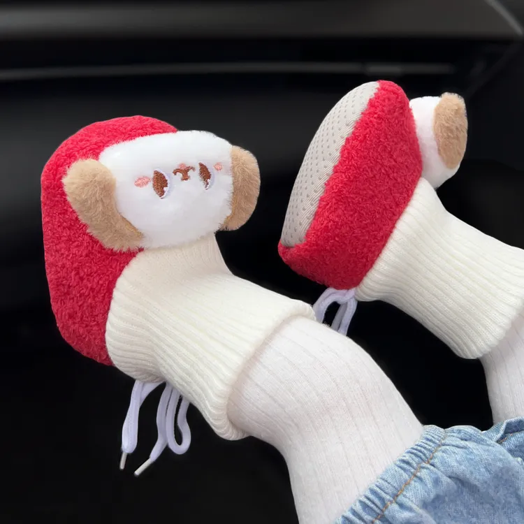 婴儿鞋袜秋冬季软底不掉0-1岁6到12个月男女宝宝加绒加厚保暖棉鞋