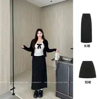 DJJ麦720017【idol练习室】学院风辣妹修身假两件坎肩收腰短袖半裙