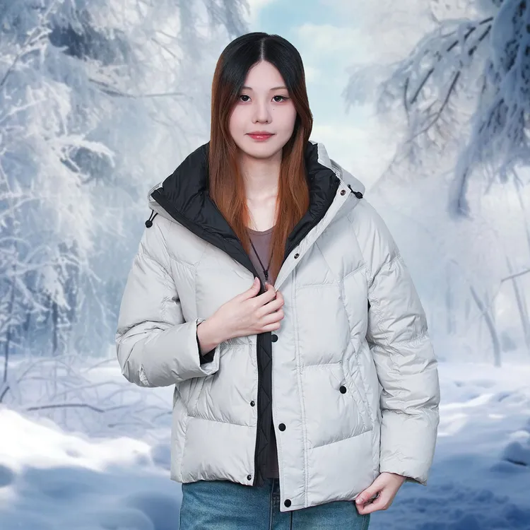 亚陆杰新款泡芙保暖防风时尚潮流羽绒服