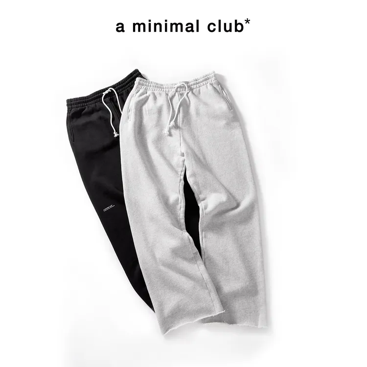 a minimal club重磅480克毛圈布卫裤无侧缝100%棉百搭AM5BSP17
