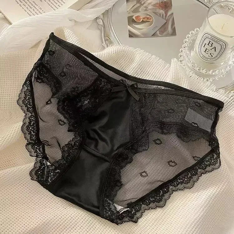 女三角内裤透气道具时尚中腰法式女款日本少女
