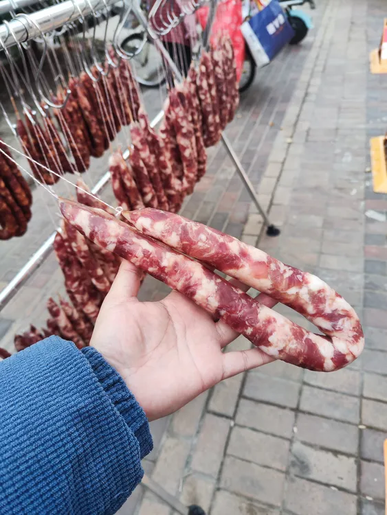 如皋香肠 自家灌制 过年必备