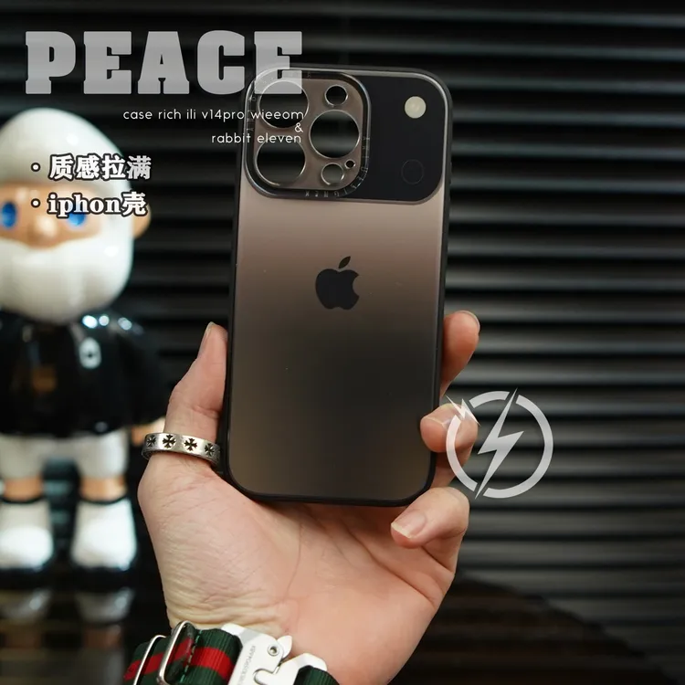 拼色标志壳适用苹果16手机壳iPhone15/14/13/12/11/Promax/16