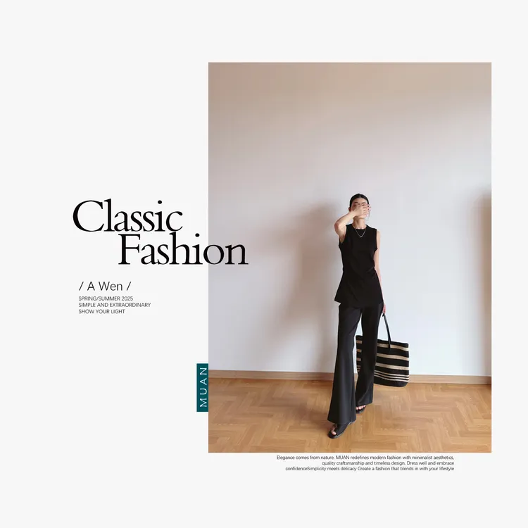 《意大利背心》定制简约休闲无袖上衣打底休闲背心宽松女DG3-8941