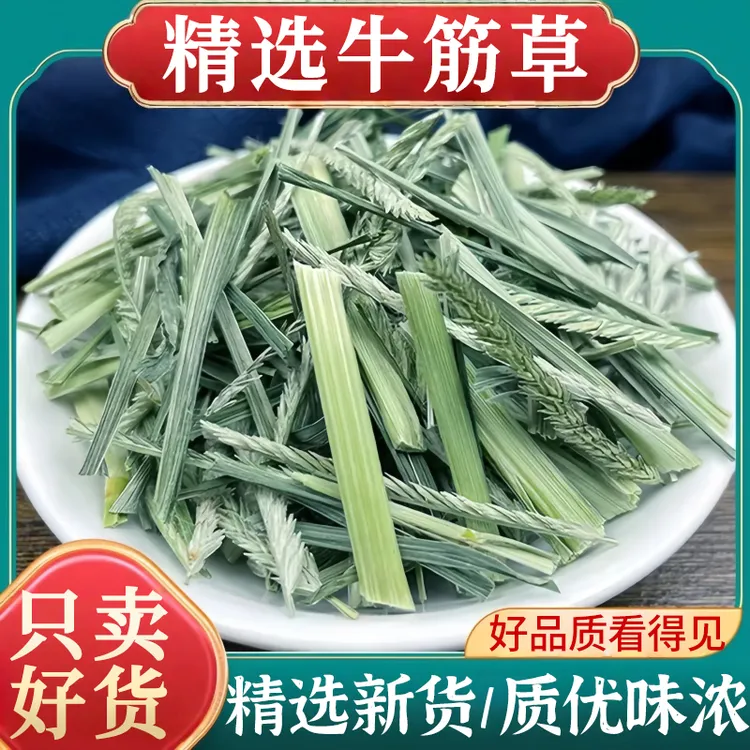 牛筋草正品新鲜蟋蟀草牛津草可搭路路通泡水泡茶牛耕草鸭脚草干货