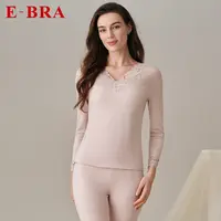 【星线好物】E-BRA女士冬季秋衣保暖舒适打底上装KD00093
