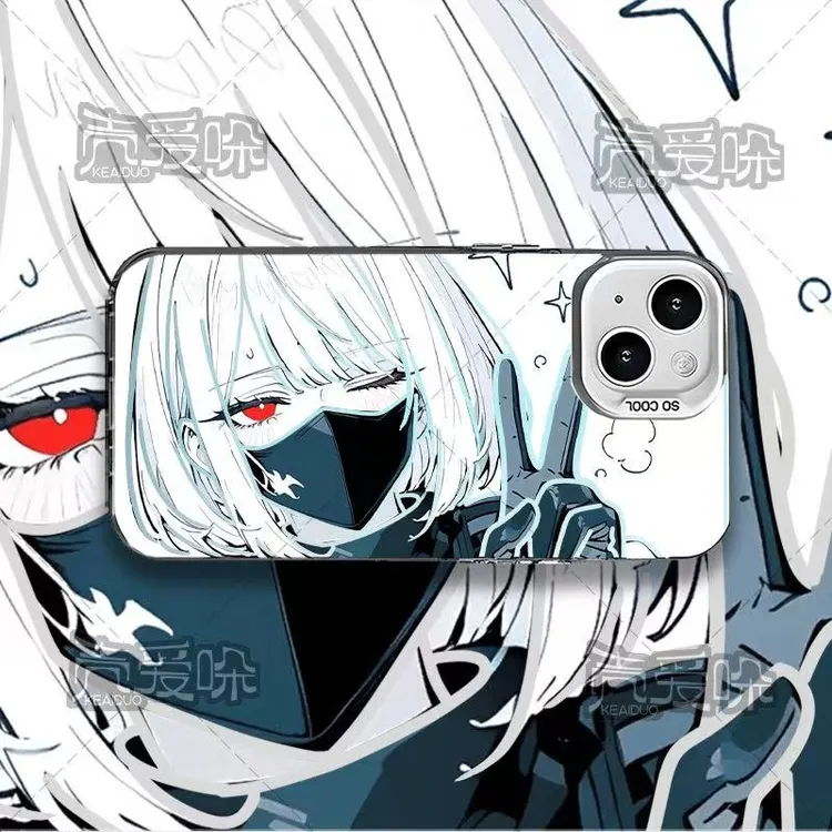 三角洲麦晓雯适用于苹果华为oppo小米vivo荣耀一加彩银手机防摔壳