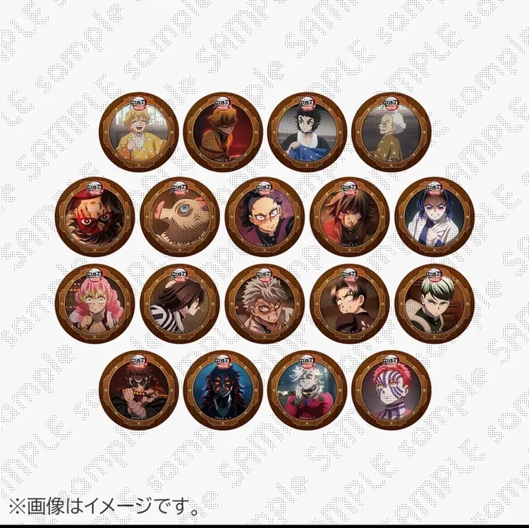 【鬼灭之刃】鬼灭无限城篇系列/JS收藏画/贴纸潮玩盲盒【默认代拆】