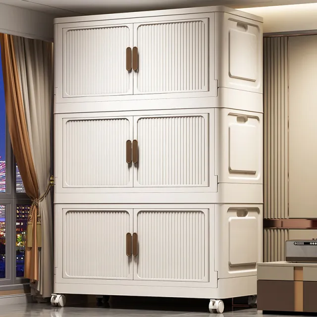 宝宝衣柜收纳柜家用卧室储物柜儿童衣服整理箱盒多层塑料玩具柜子