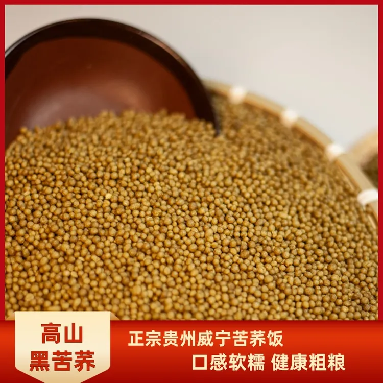 禾荞说苦荞饭贵州威宁荞麦米纯苦荞粗粮杂粮苦荞疙瘩饭贵州特产