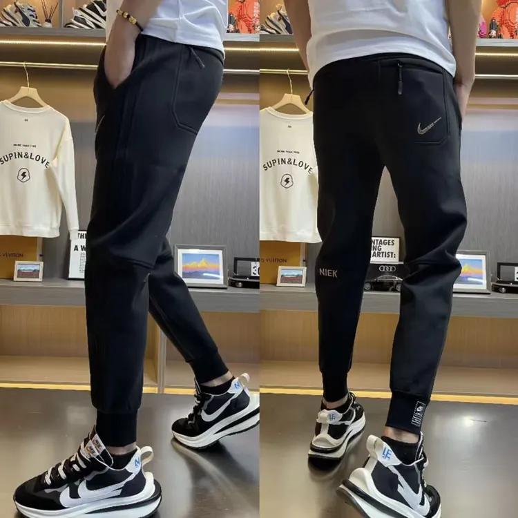 秋冬裤子男士加厚裤子卫裤冬季加绒运动裤767百搭时尚