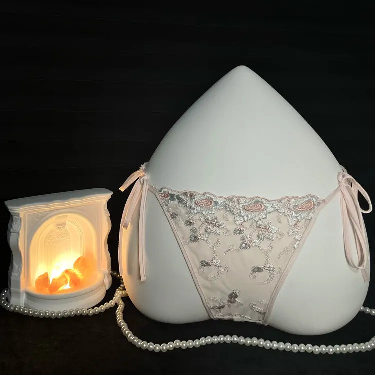 Noxia·存在的白月光｜轻奢礼物尤物蕾丝魅惑刺绣绑带女内裤