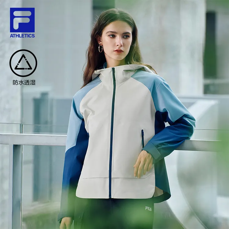 Fila/斐乐【双11抢先购】秋季连帽室外防水防风梭织外套A11W537709F